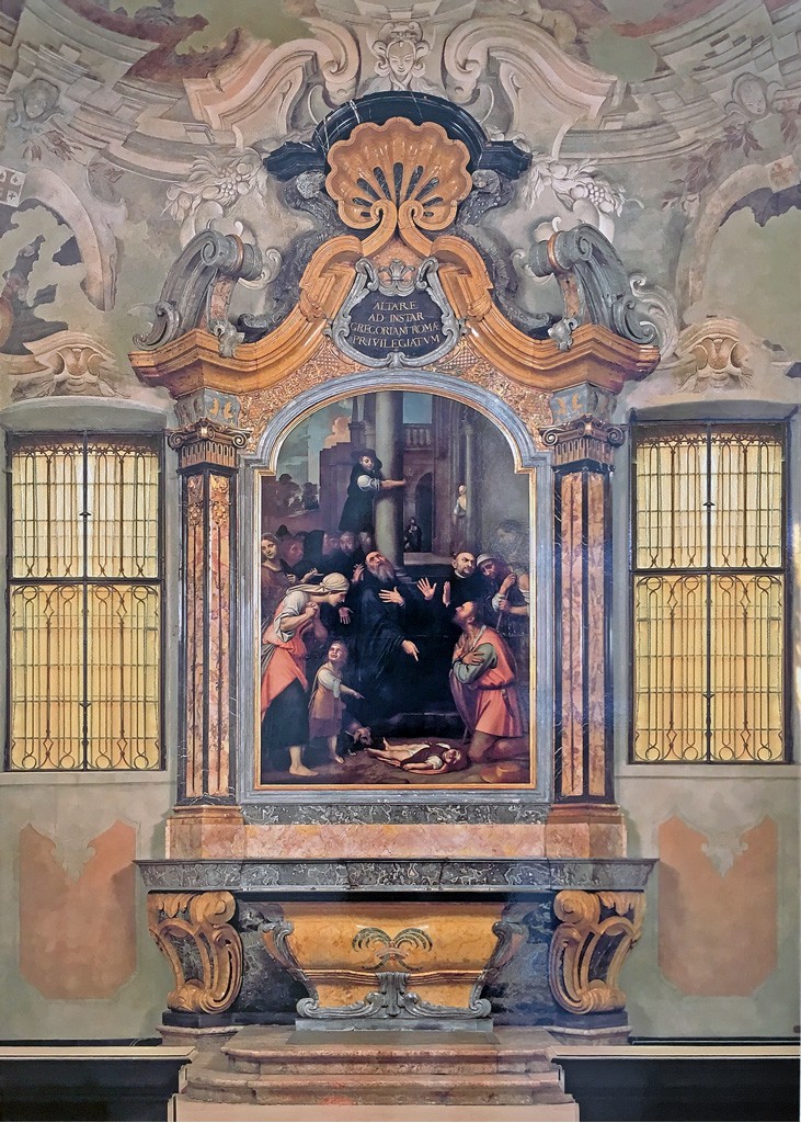 Restructuring intervention of the Chapel of St. Benedict