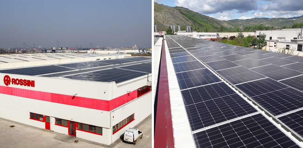 Rossini makes its L’Aquila and Timisoara plants even more sustainable